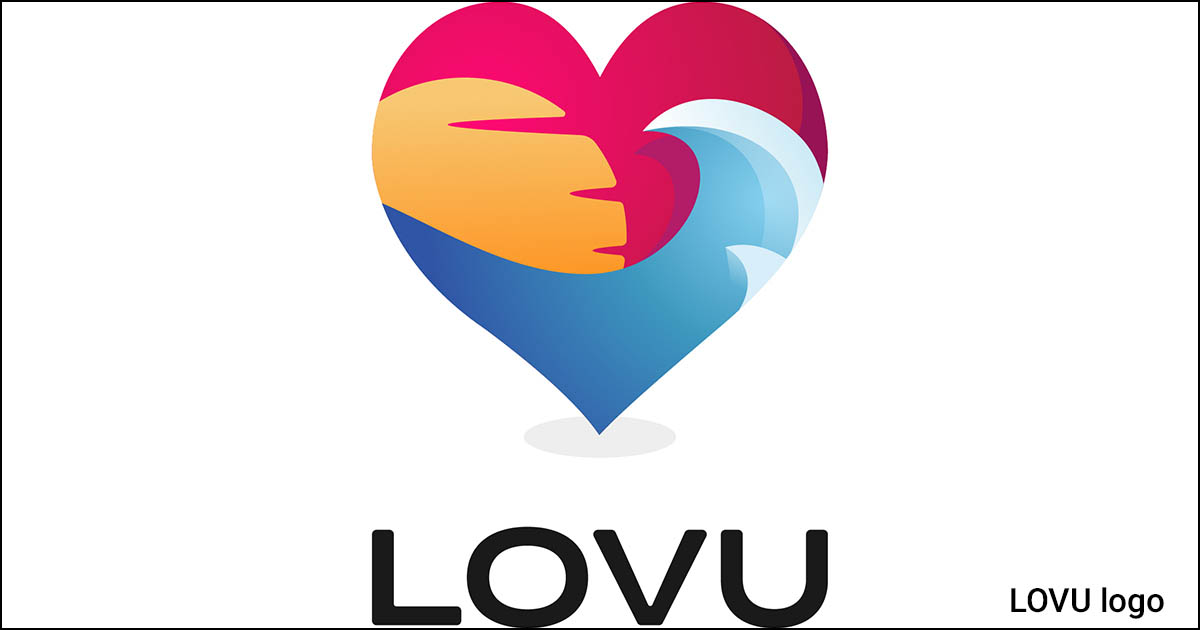 LOVU logo.