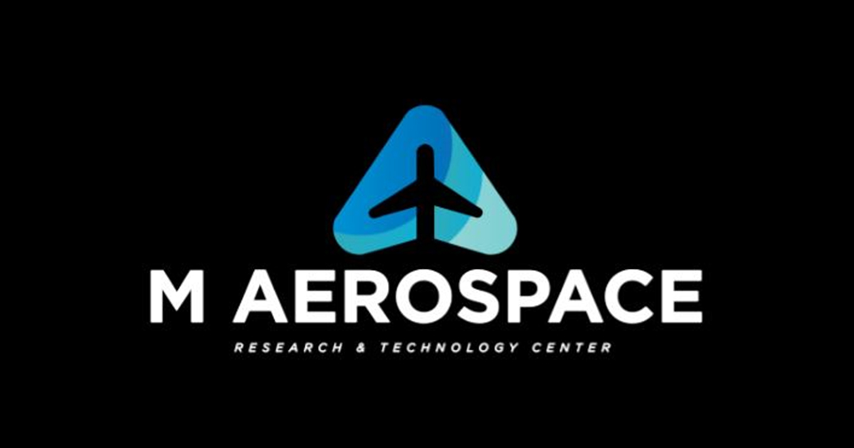 M Aerospace logo.