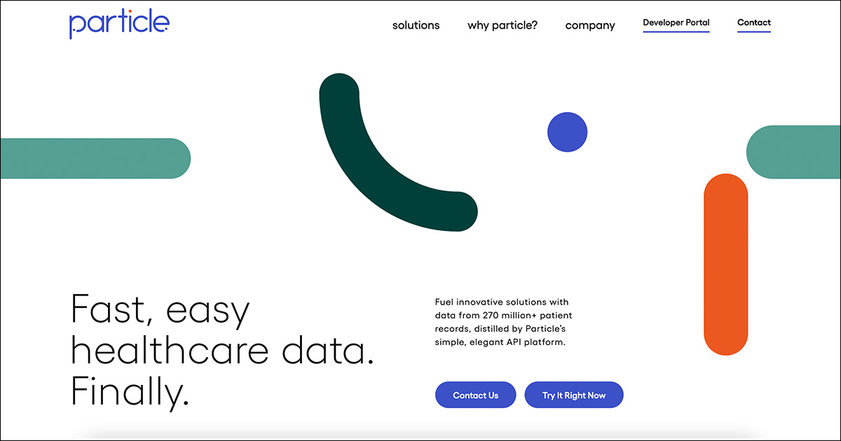 Particle Health website.