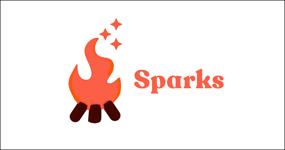 Sparks logo.