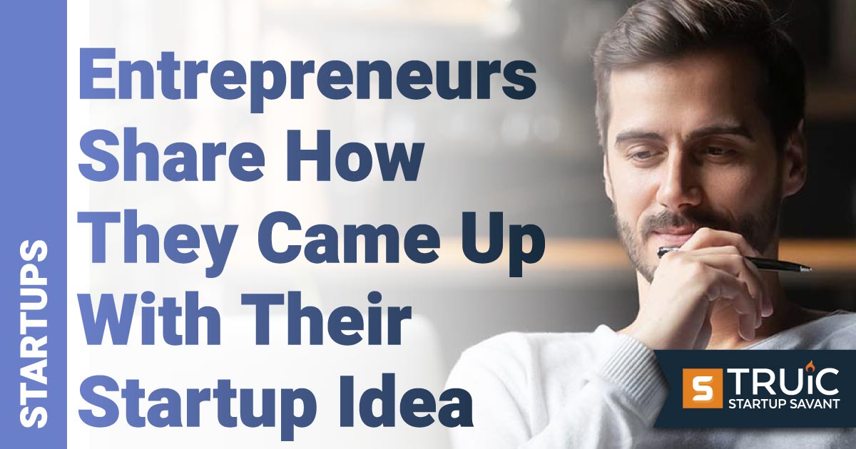 Businessman thinking about his startup idea.