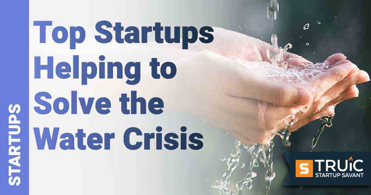 Water flowing to hands.