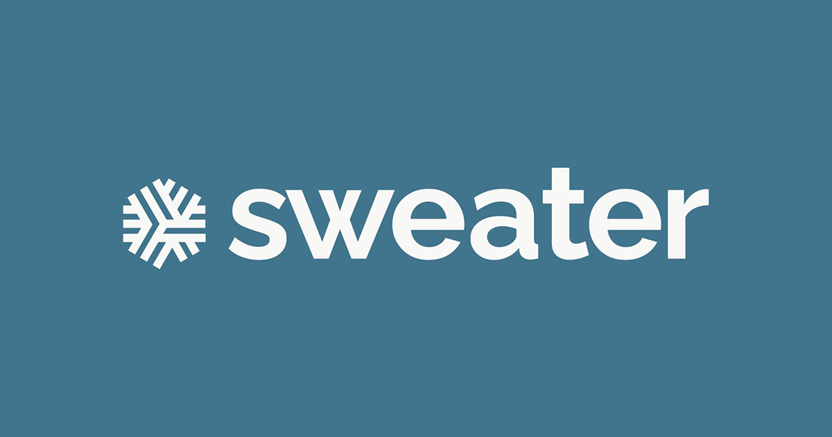 Sweater logo.