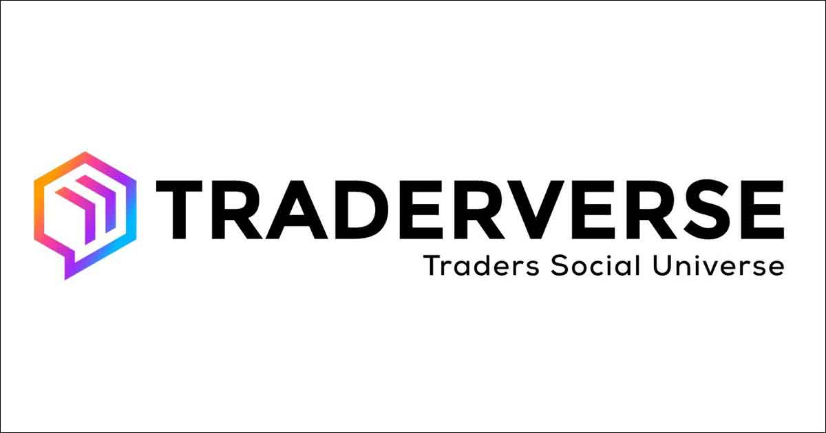 Traderverse logo.