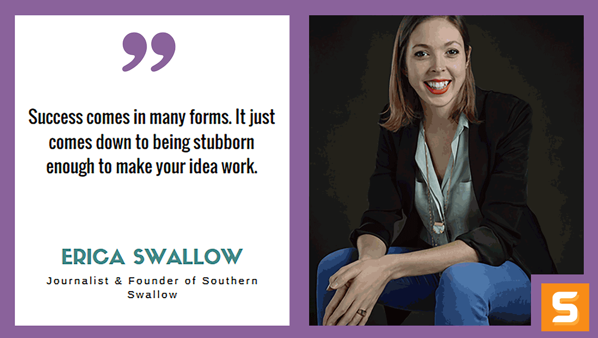 Erica Swallow Interview